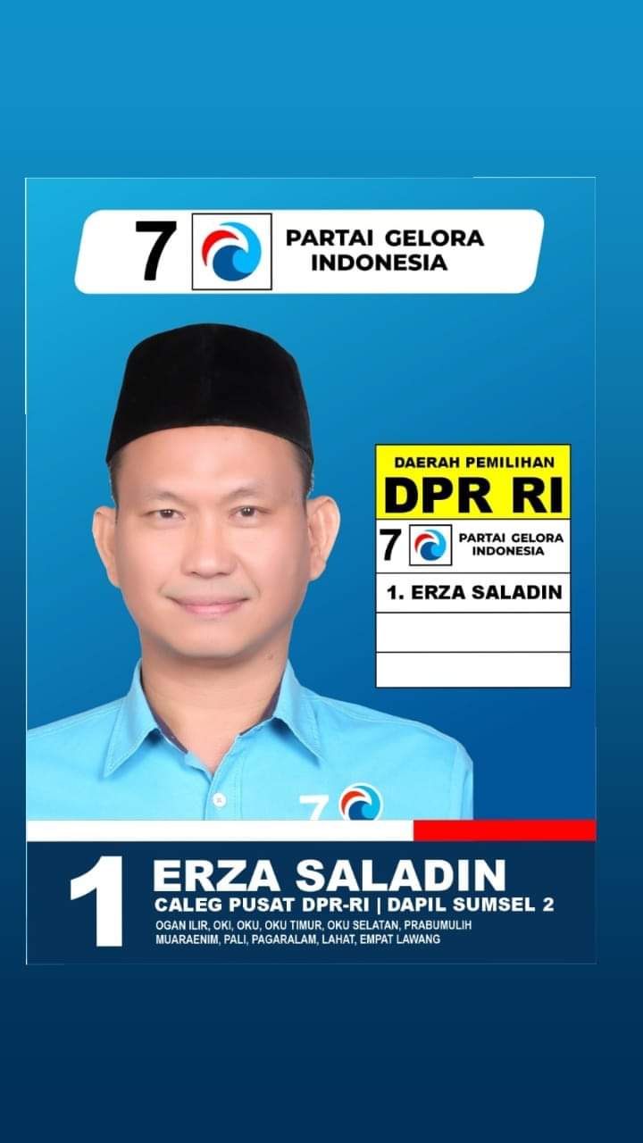 Ketua DPW Gelora Sumsel