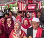 Ayu Nur Giri dan Rita Suryani Dampingi Istri Capres Ganjar Pranowo Silaturahmi di Ponpes SMB Palembang