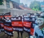 Tolak Cabup Muba Asusila, Warga Muba Datangi Kantor Golkar dan PKS