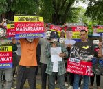 Kembali Demo, Warga Muba Minta PKS Tidak Dukung Cabup Apriyadi 