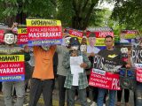 Kembali Demo, Warga Muba Minta PKS Tidak Dukung Cabup Apriyadi 