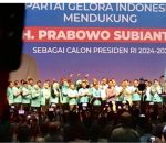 Resmi Gelora Dukung Prabowo Subianto Sebagai Capres