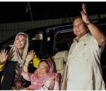 Pilpres, Yenny Gusdur Sambangi Rumah Capres Prabowo Subianto