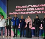 Kawal Penuh, Fajar Febriansyah dan PAN Hadiri Langsung Deklarasi Fitri dan Nandriani 